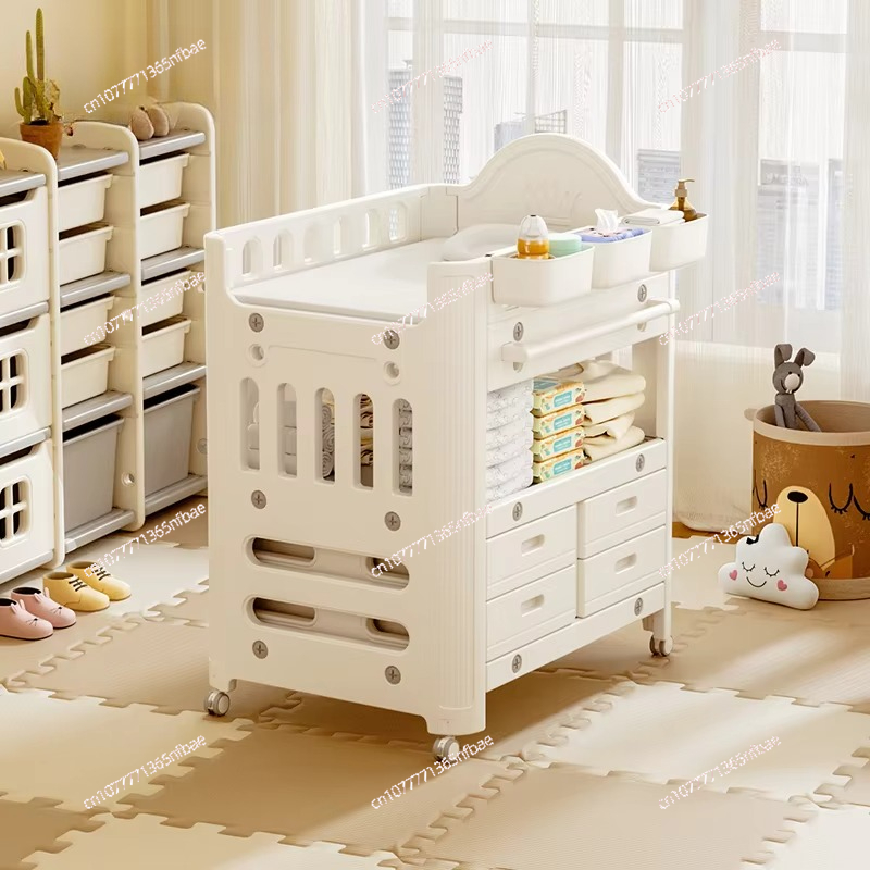 Baby Products Moisturizer - 2in1 Baby Multifunctional Care Table, Beige