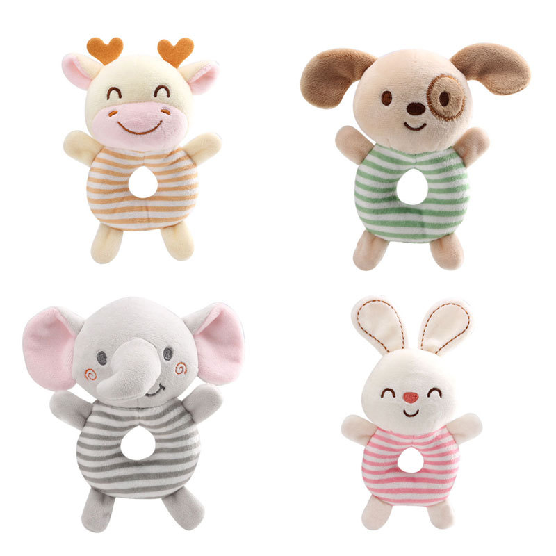 New Baby Rattle Toys Cartoon A - Baby Rattle Toy Set recension och pris