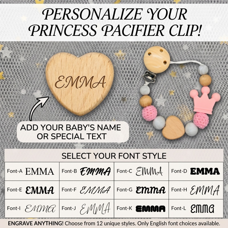 Personalized Baby Pacifier Cli - Baby Products Moisturizer recension och pris