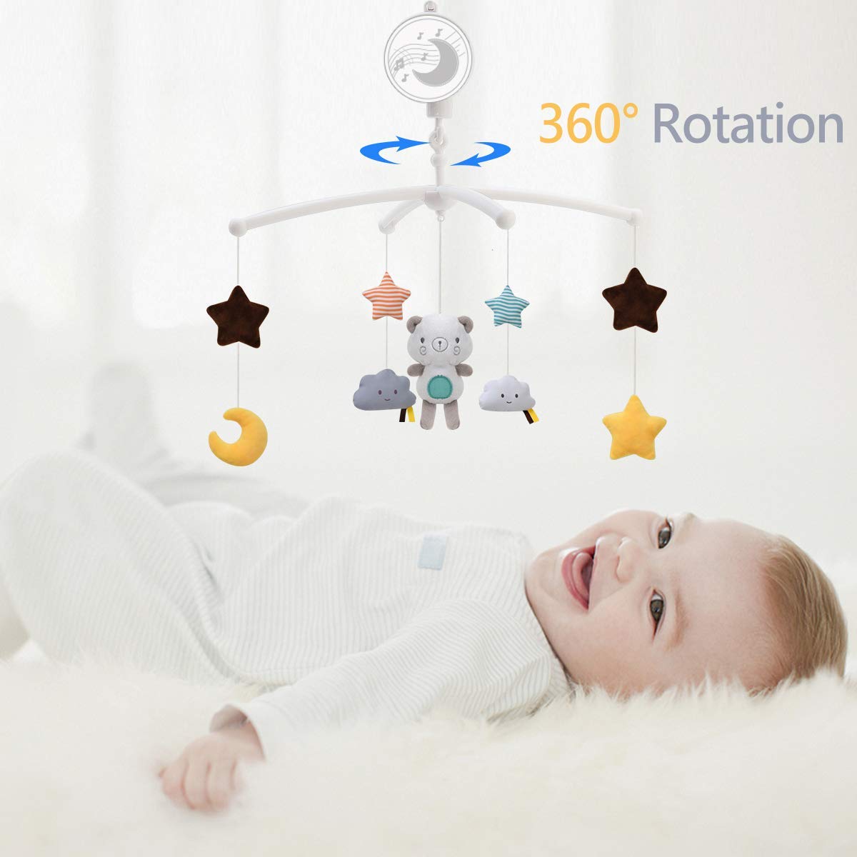 Baby Crib Mobiles Rattles Musi - Baby Rattle Toy Set recension och pris