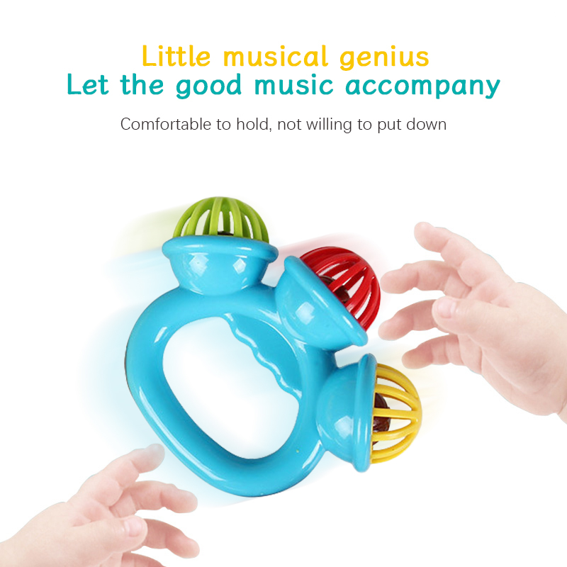 1-4PCS Baby Hand Rattle Ball T - Baby Rattle Toy Set recension och pris