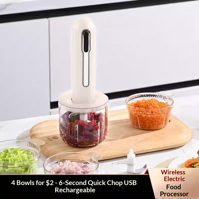 Wireless Electric Meat Grinder - Baby Food Maker Blender recension och pris