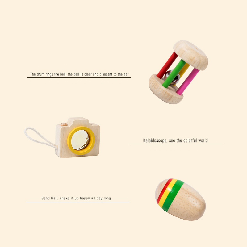 6pcs Early Educational Baby Ra - Baby Rattle Toy Set recension och pris