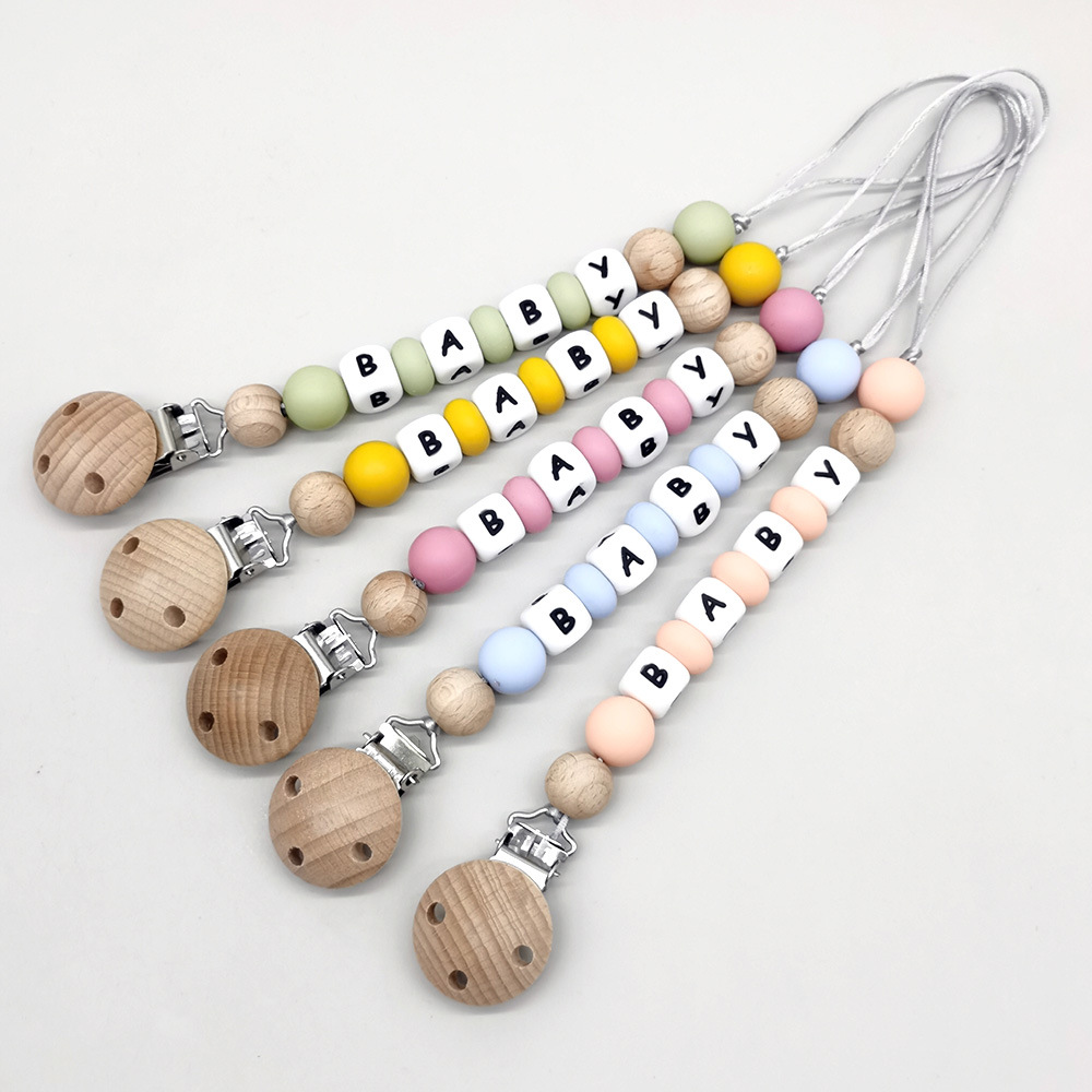 Custom Name Pacifier Clips Cha - Baby Products Toys recension och pris