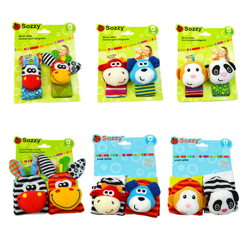 Baby Socks Rattle Toys for Bab - Baby Rattle Toy Set recension och pris