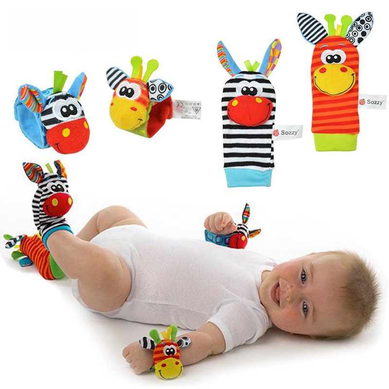 Baby Socks Rattle Toys for Bab - Baby Rattle Toy Set recension och pris