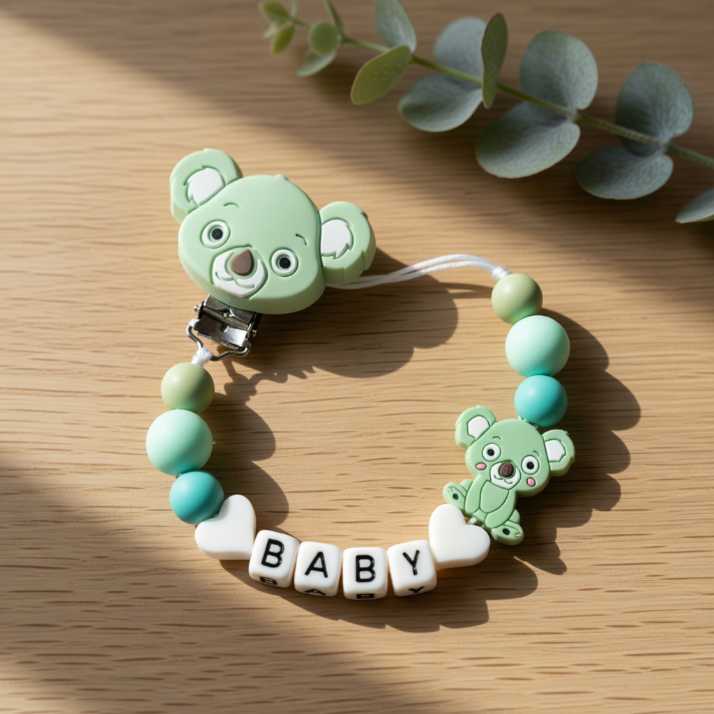 Silicone Baby Pacifier Clip Te - Baby Products Moisturizer recension och pris