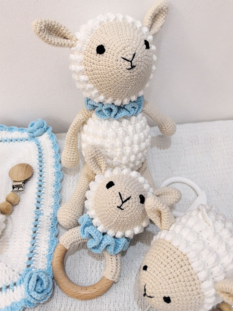 Newborn Educational Ring Teeth - Baby Rattle Toy Set recension och pris