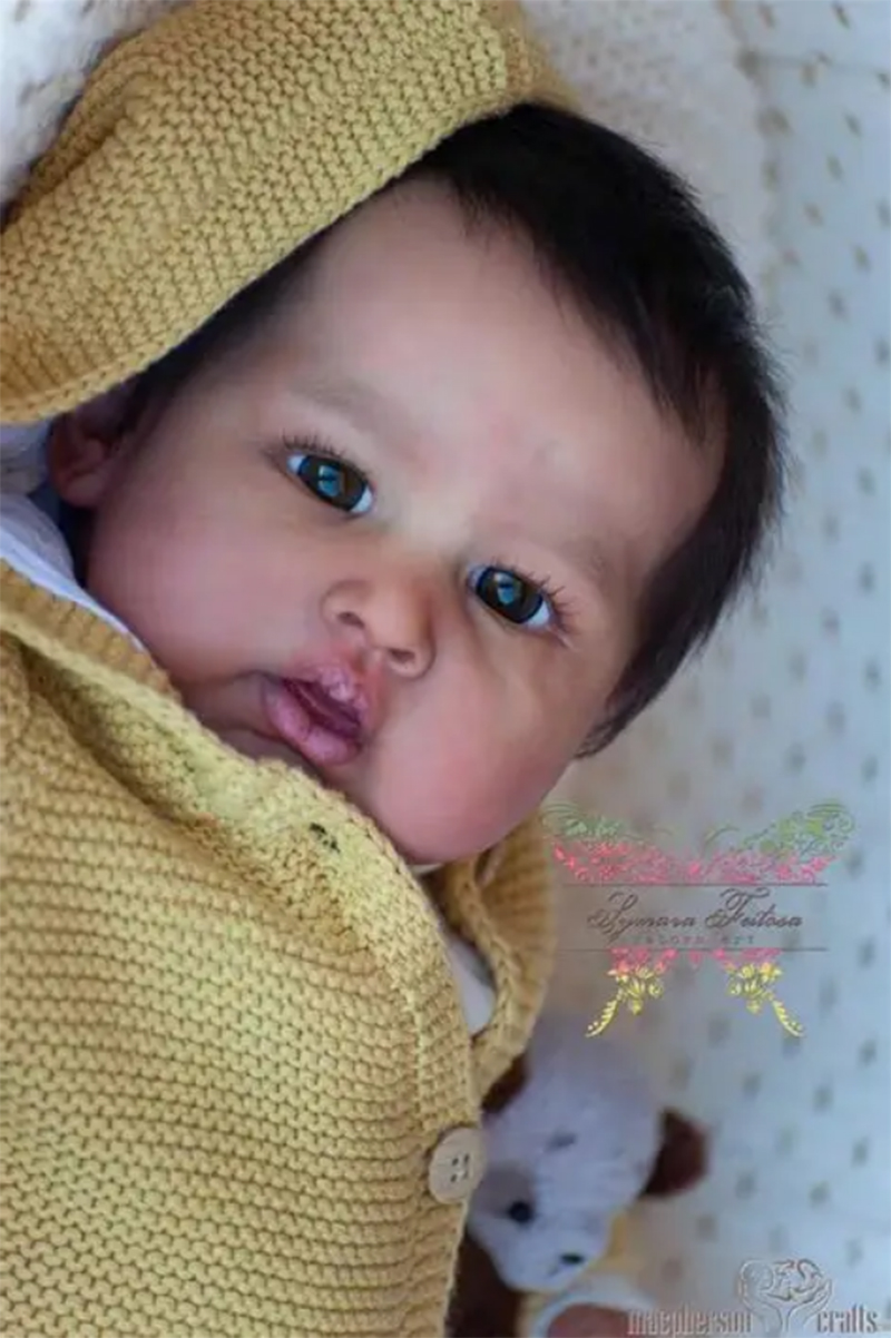 24'' Blue Sparrow Reborn Baby  - Baby Products For Skin recension och pris
