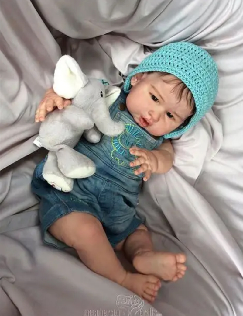 24'' Blue Sparrow Reborn Baby  - Baby Products For Skin recension och pris