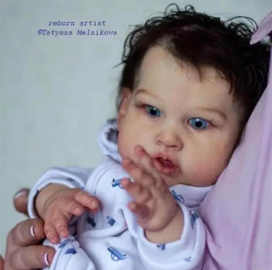 24'' Blue Sparrow Reborn Baby  - Baby Products For Skin recension och pris