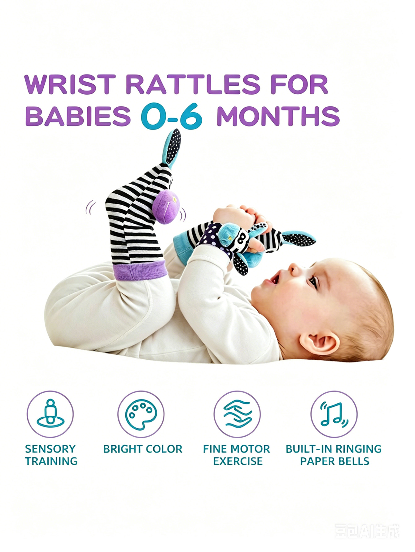 Baby Rattles Toys Infant Toys  - Baby Rattle Toy Set recension och pris
