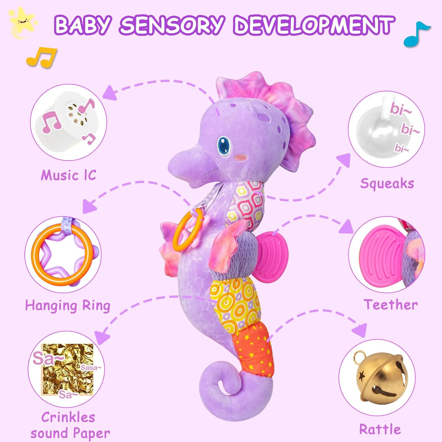 Baby Rattles Toys Infant Music - Baby Rattle Toy Set recension och pris