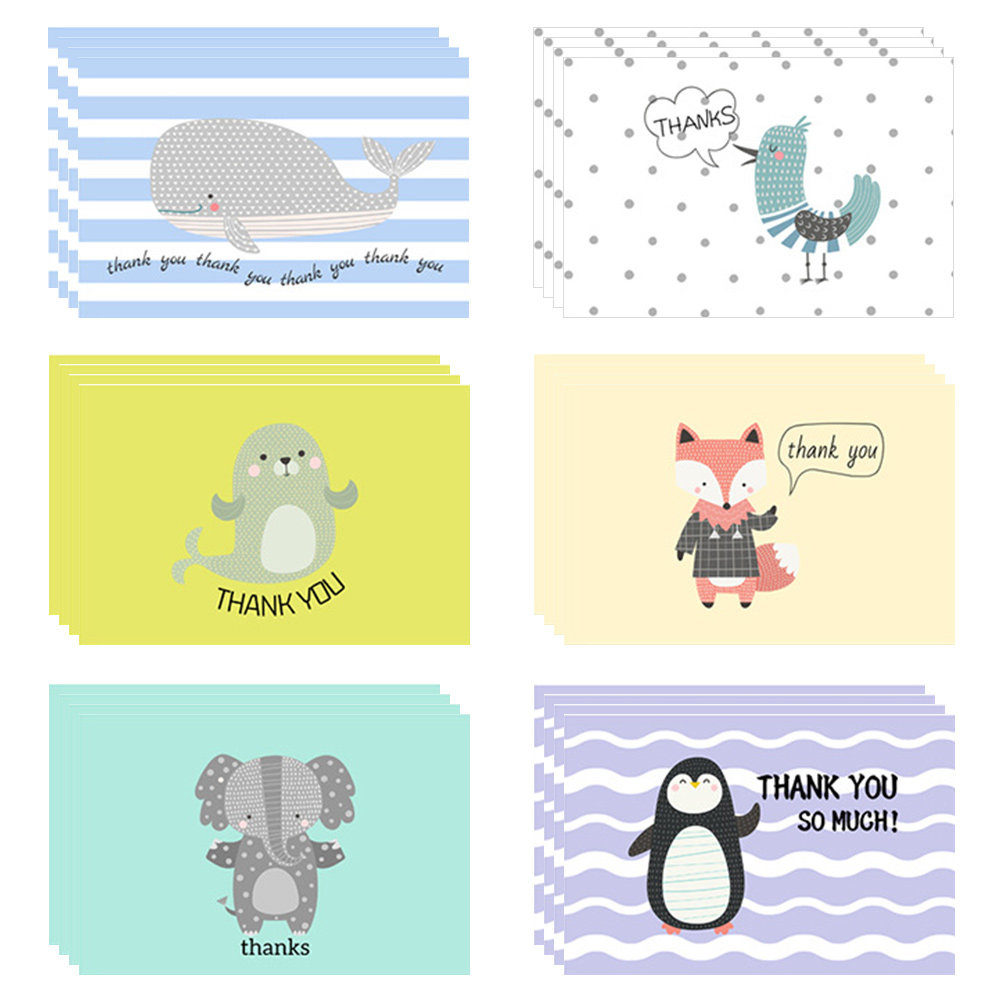 24 Sets Thank You Cards Bulk B - Baby Products Gift Card recension och pris