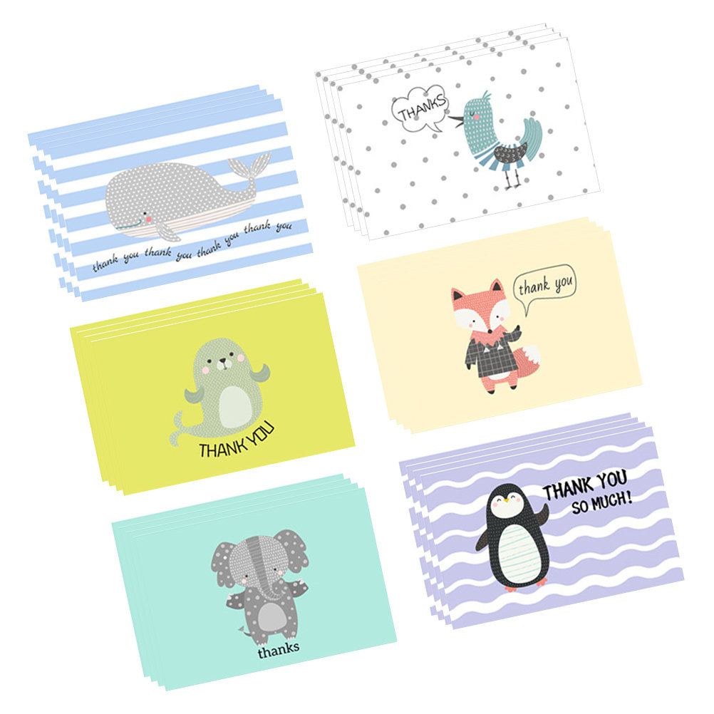 24 Sets Thank You Cards Bulk B - Baby Products Gift Card recension och pris