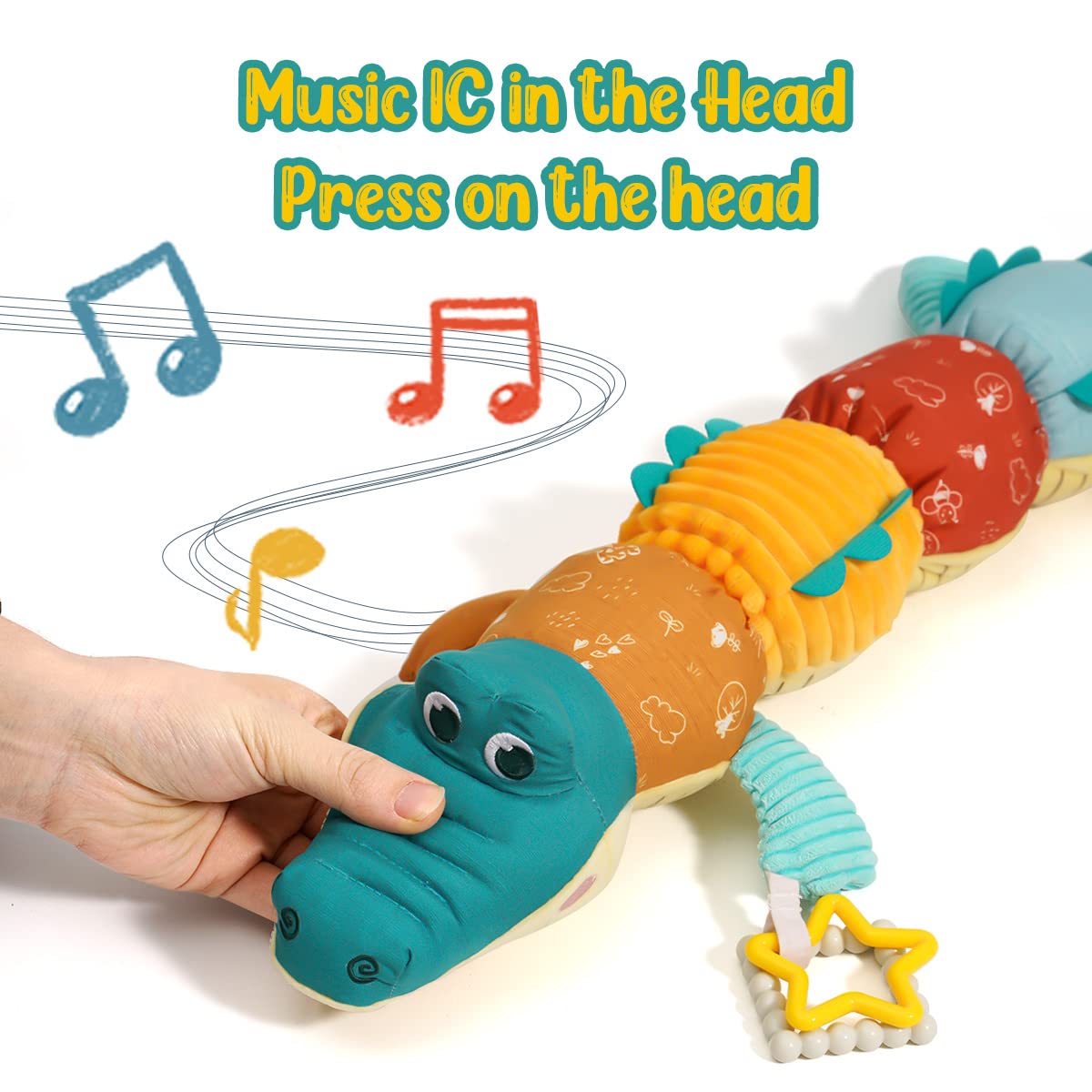 Tummy Time Toys 0-24 Months Ba - Baby Rattle Toy Set recension och pris