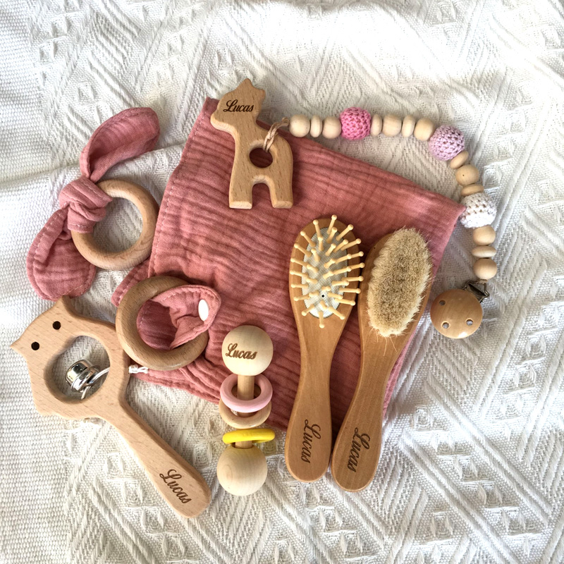 Personalized Name Bath Toys Se - Baby Rattle Toy Set recension och pris